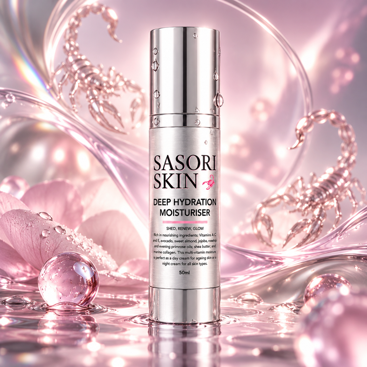 Deep Hydration Moisturiser | SASORI SKIN